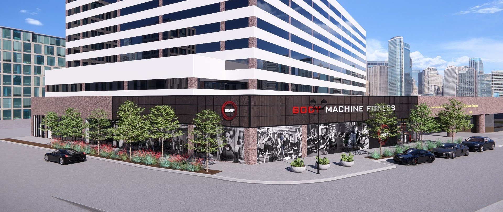 Body Machine Fitness Uptown Dallas exterior, 2626 Howell Street