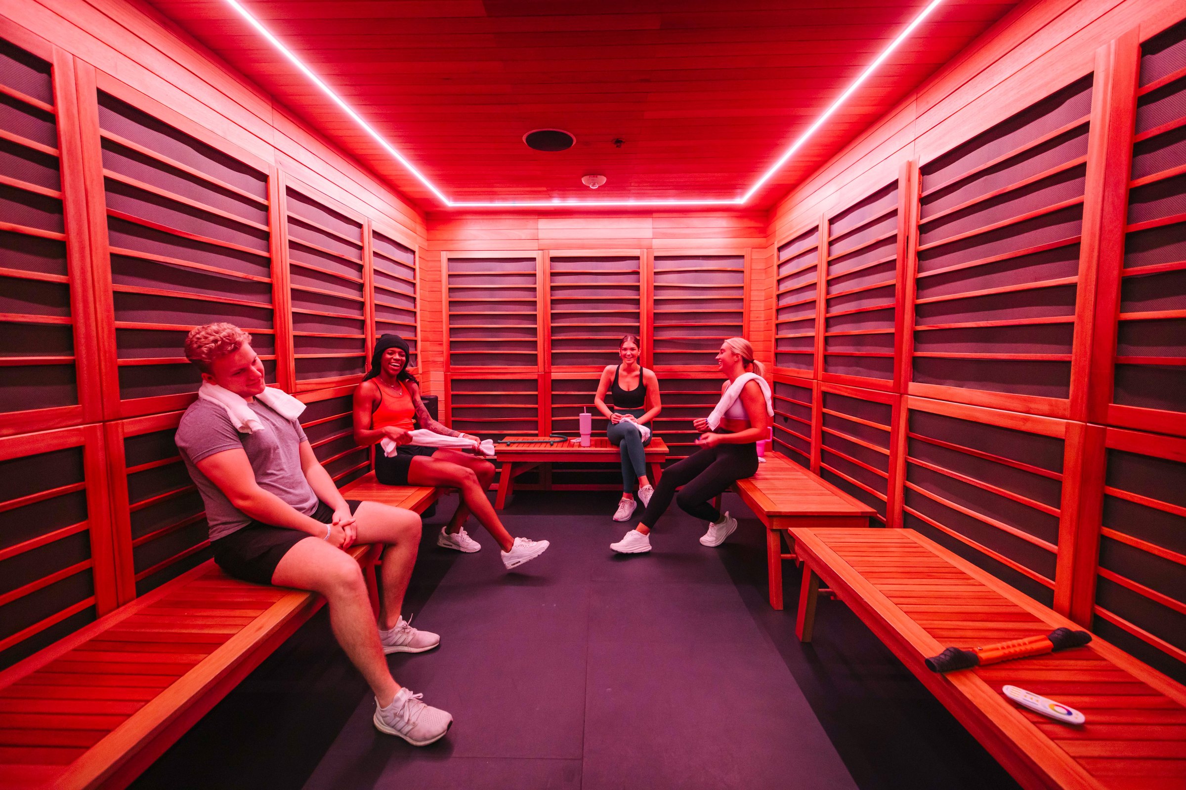 Co-ed infrared sauna