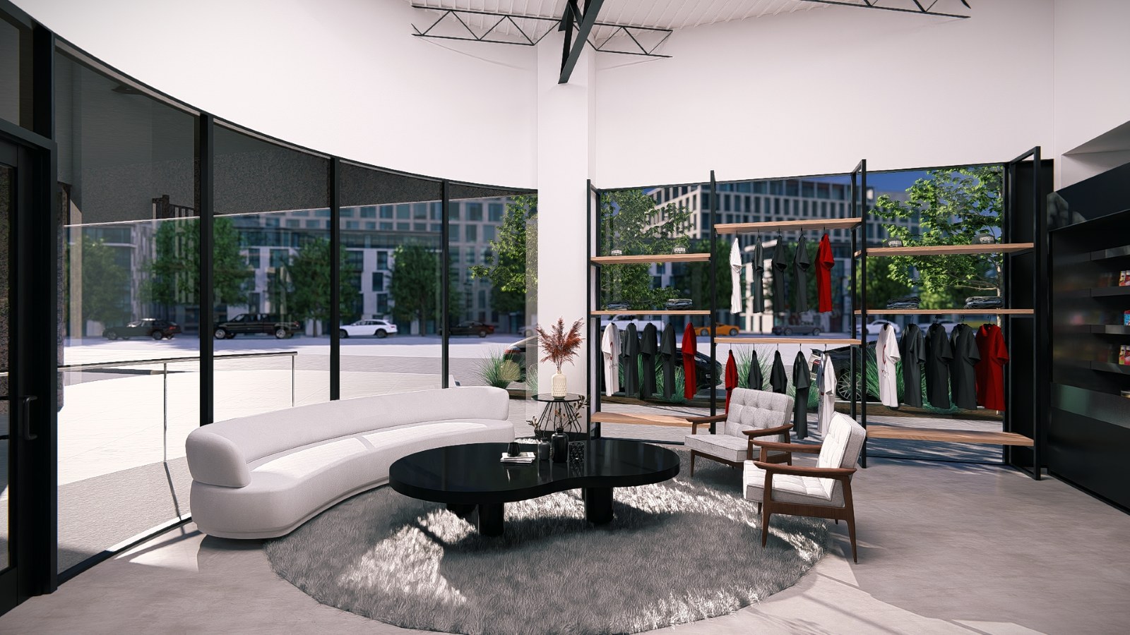 BMF Uptown lobby lounge